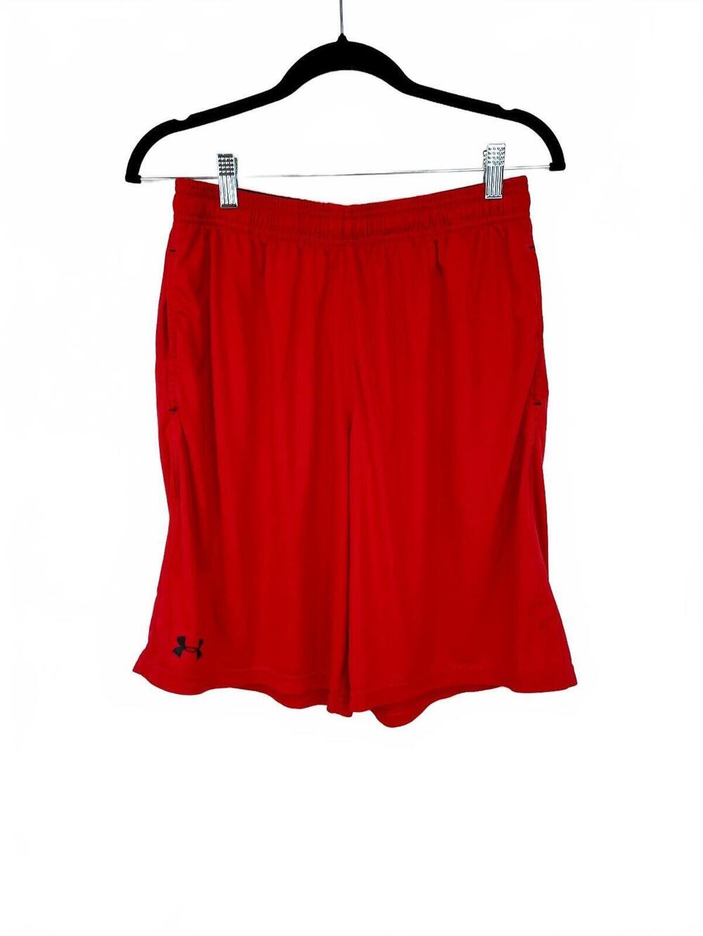 Under Armour Men's Red Athletic Shorts Medium
